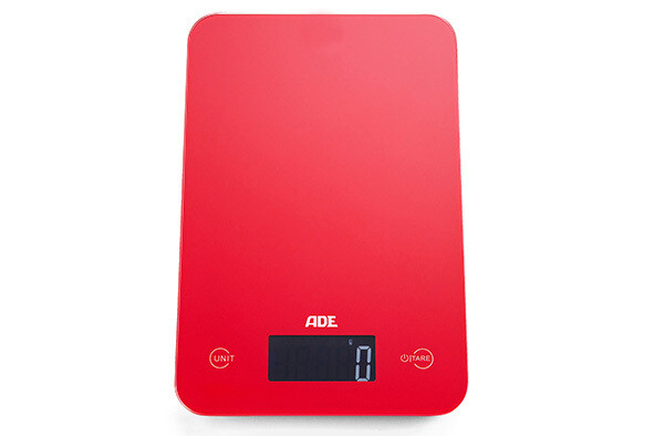 Balance de cuisine digital ADE rouge