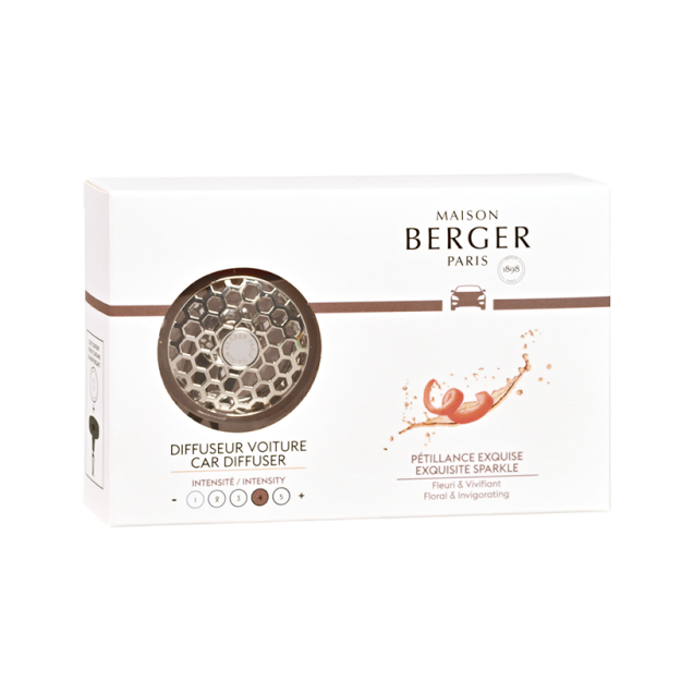 Lampe Berger diffuseur de parfum pour voiture petillance exquise