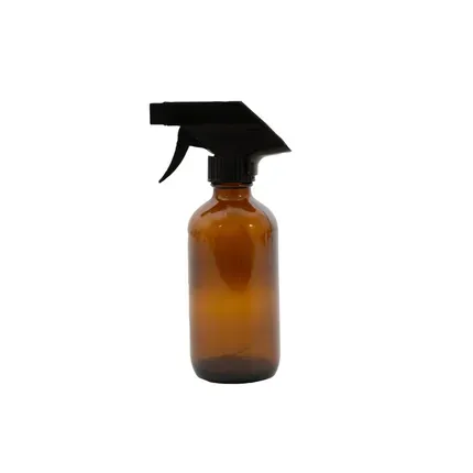 flacon vide du verre vaporisateur 250ml couleur ambre point-virgule