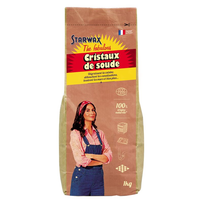 Starwax Fabulous cristaux de soude 1 kg