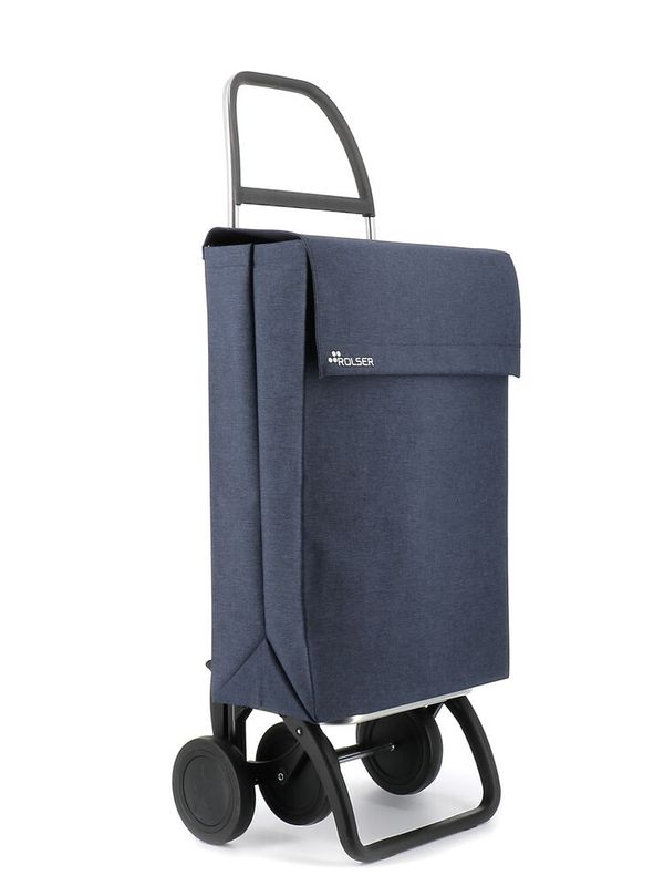 caddie trolley Rolser Jean tweed 4w bleu foncé marino
