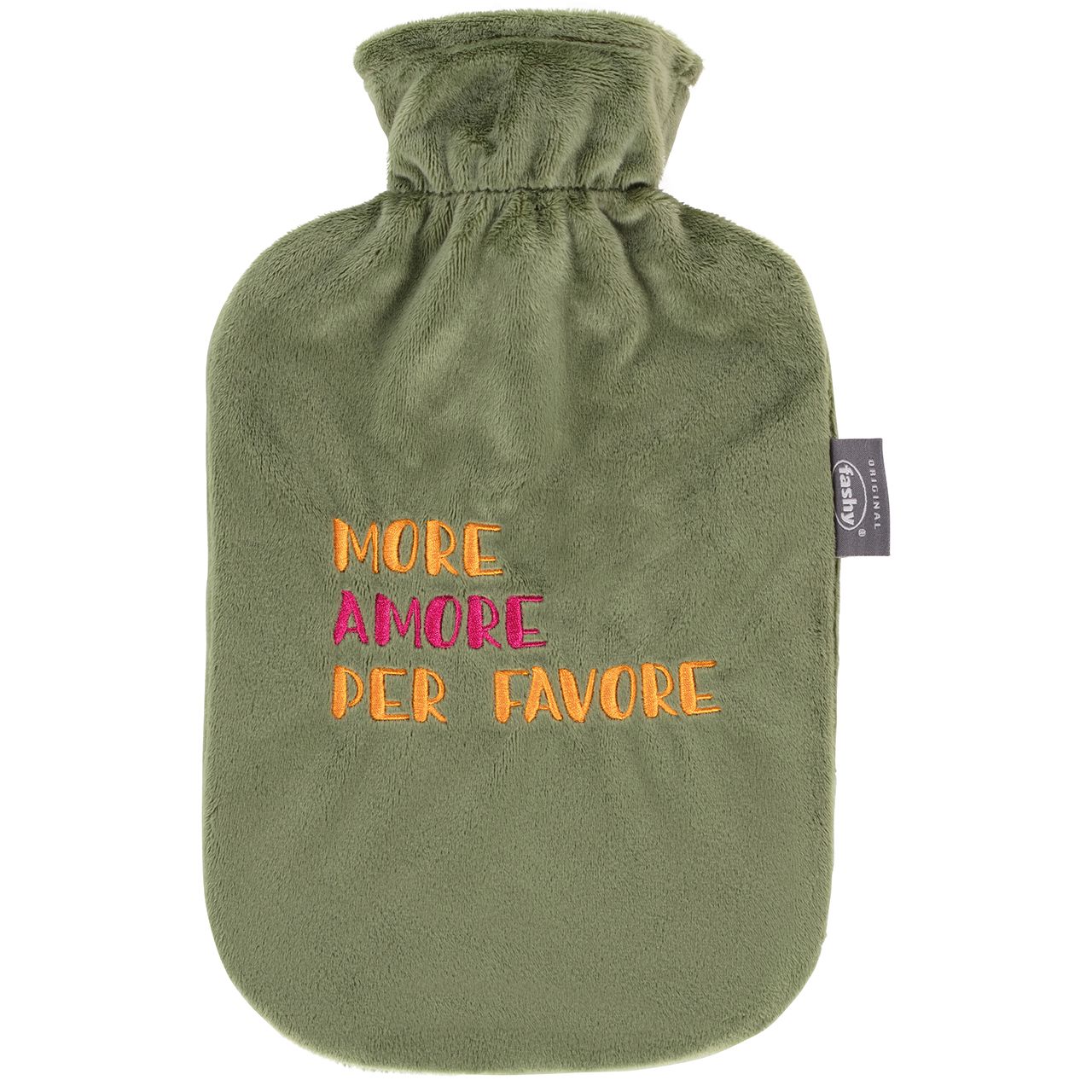 Warmwaterkruik fashy groen amore