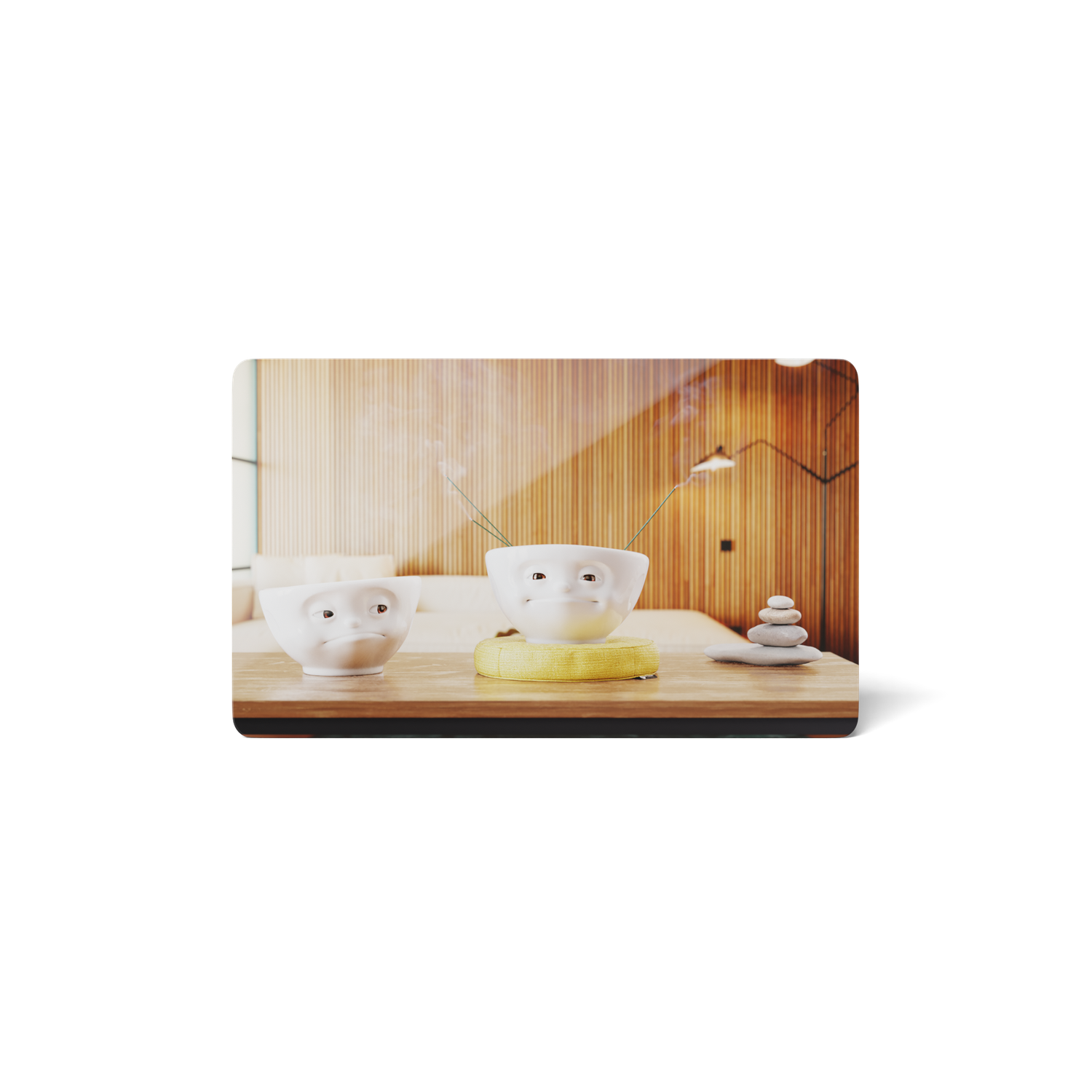 plateau petit-déjeuner 23,4 cm x 14,3 cm Tassen 'Zen'