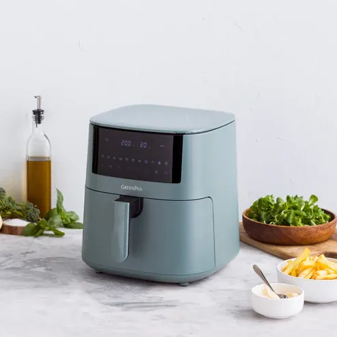 Airfryer XXL Bistro Greenpan smokey blue
