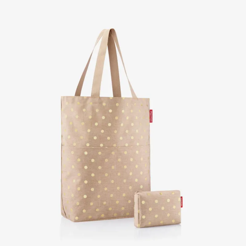 cityshopper set Reisenthel metallic dots coffee