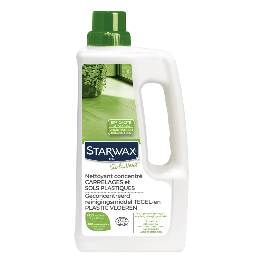 Starwax nettoyant carrelages et sols plastique concentré 1L