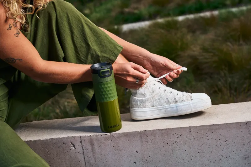 thermosfles 500 ml Kambukka Etna grip khaki warrior