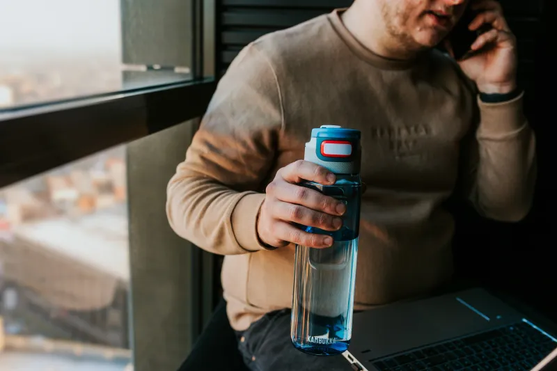 Kambukka waterfles 1 L elton niagara blue