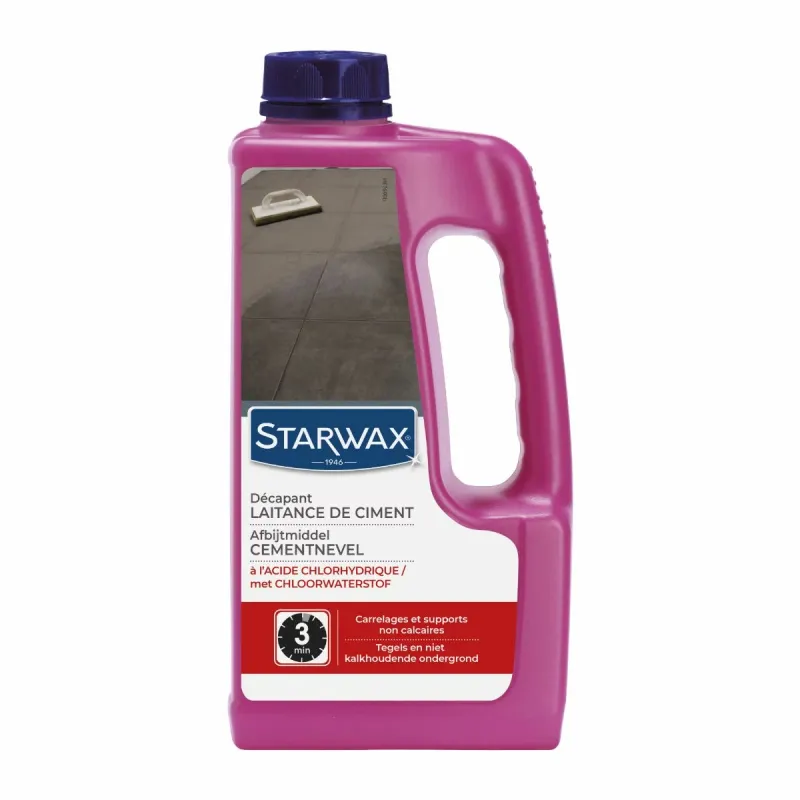 Starwax  Décapant laitance de ciment  1 L