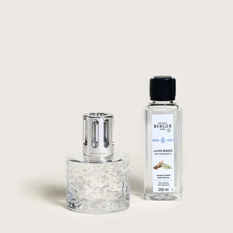Lampe Berger Mirage transparant giftset