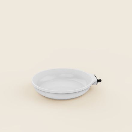 L'Incroyable poêle 24 cm à poignée amovible Cookut white L'Incroyable poêle 24 cm à poignée amovible Cookut white