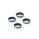 Moules à mini gâteaux/quiches s/4 avec revêtement antiadhésif et fond amovible ø10cm