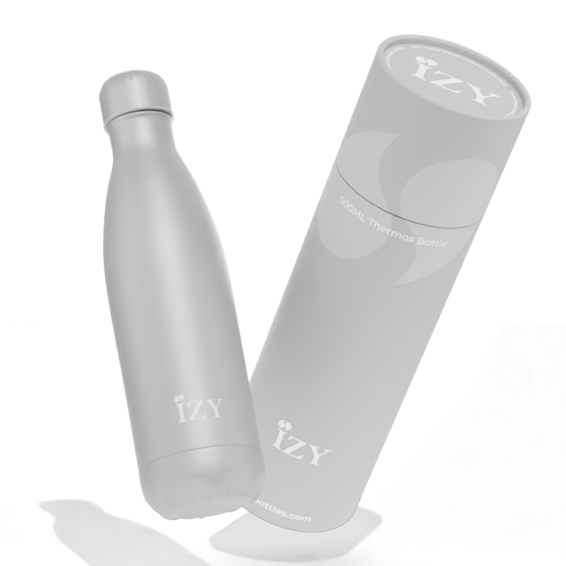 thermos fles IZY 500ml grey