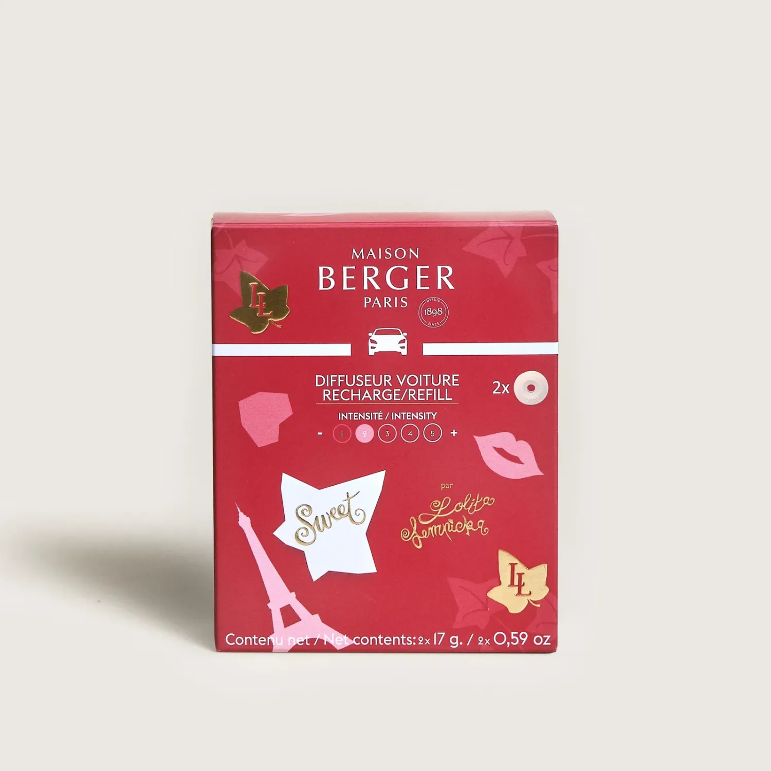 Lampe berger navulling voor auto diffuser sweet lempicka