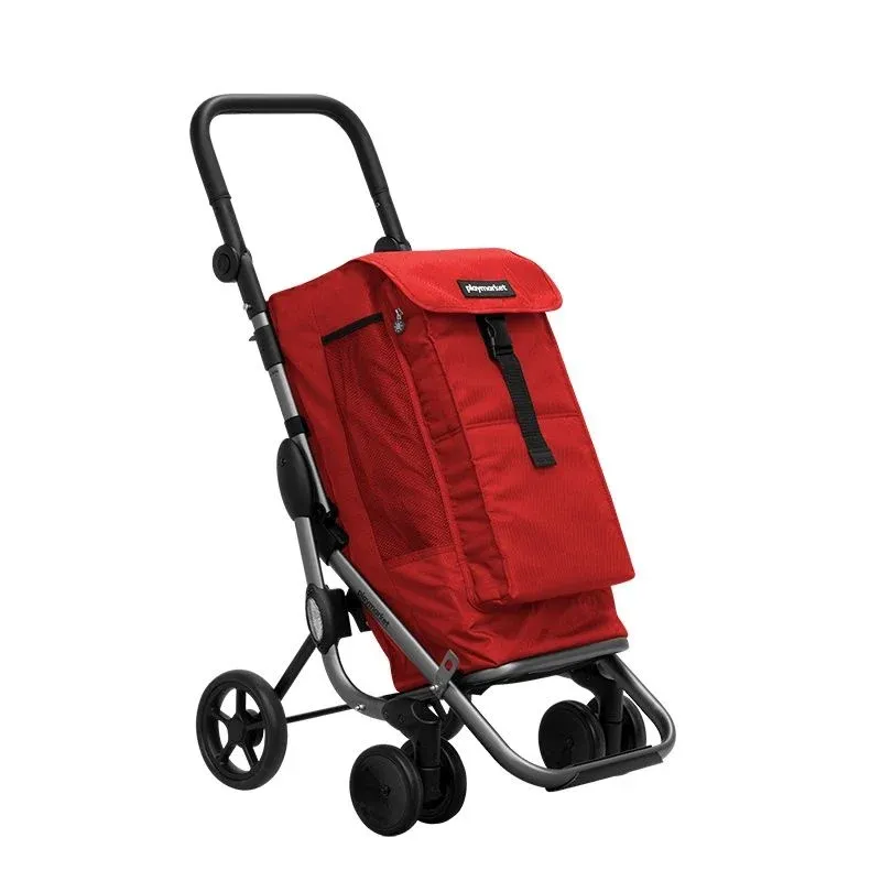 Boodschappenwagen Playmarket Go Up Premium rood
