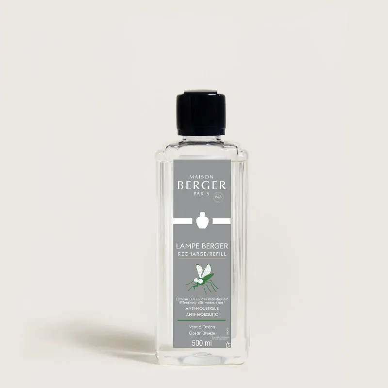 Lampe Berger Anti-moustique (vent d'océan) 500 ml