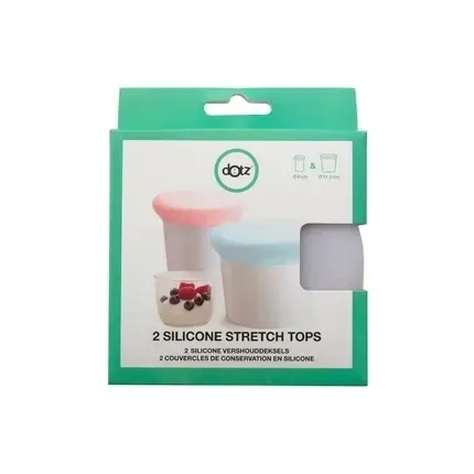vershouddeksel s/2 silicone Ø 9 & 11.5CM