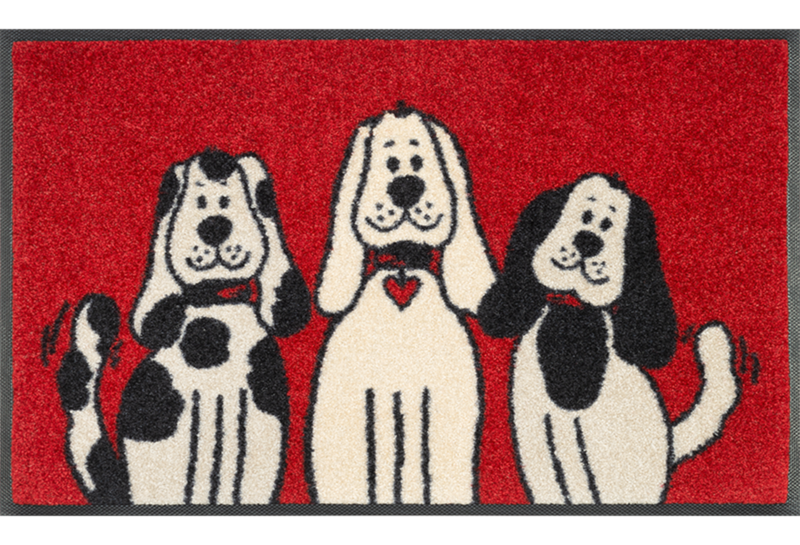 Wash+dry tapis Three Dogs 50 x 75 cm