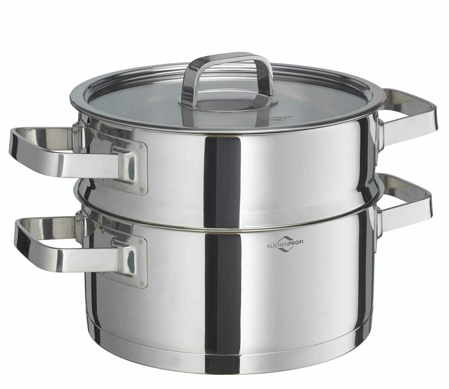 Casserole + vapeur 3 L Küchenprofi san remo