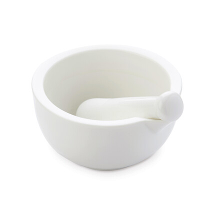 mortier porcelaine blanc 13,5x12,5x6,5 cm