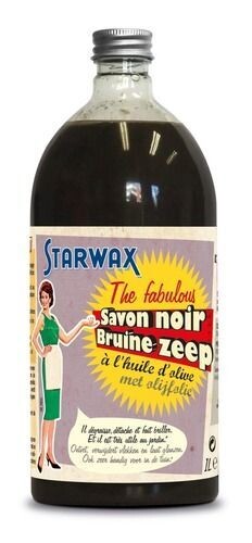 Starwax bruine zeep 1 L met olijfolie fabulous