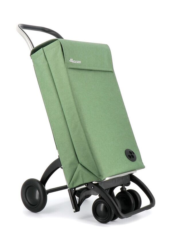 Boodschappenwagen rolser sbelta MF4 tweed groen