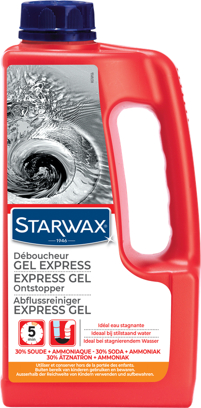 Starwax Déboucheur express 900 ml canalisations