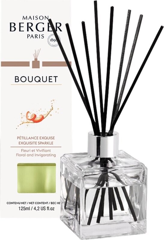 Lampe Berger diffuseur de parfum cube Pétillance Exquise 125 ml