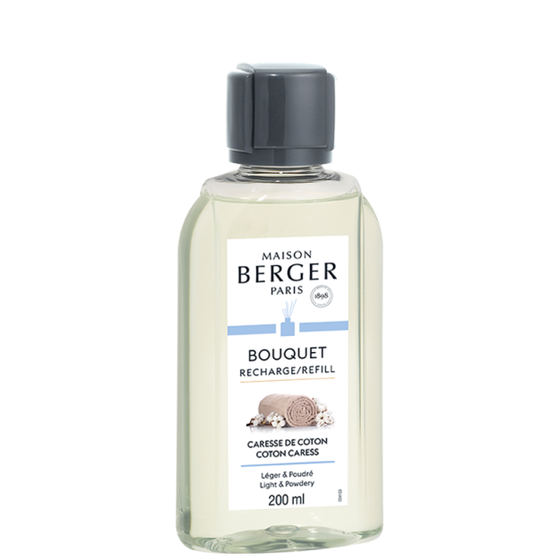 Lampe Berger recharge diffuseur de parfum cube Caresse de Coton 200 ml