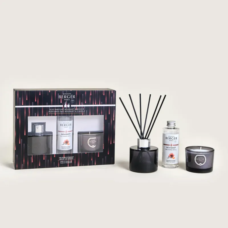 Duo mini diffuseur de parfum & bougie parfumée Variation