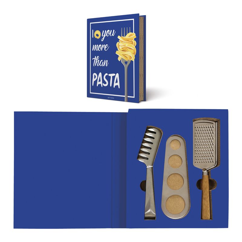 geschenkset 3-dlg easy life gift novels pasta