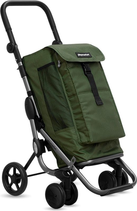 Boodschappenwagen Playmarket Go Up Premium groen