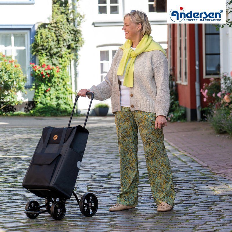 boodschappenwagen Andersen Quattro Senta 2.0 black