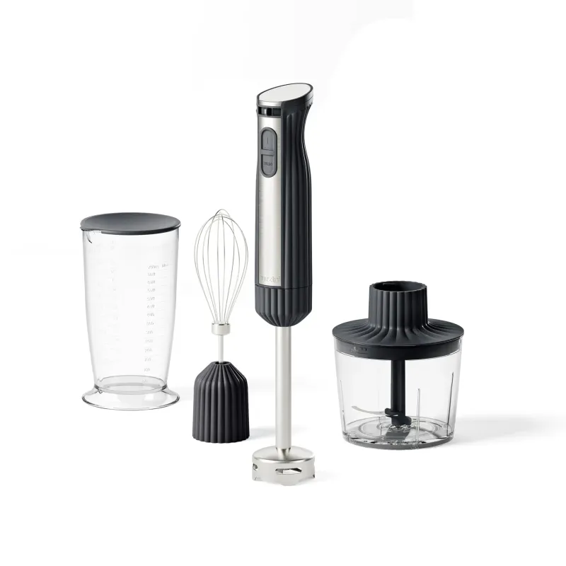 Staafmixer set Guzzini Sous Chef zwart