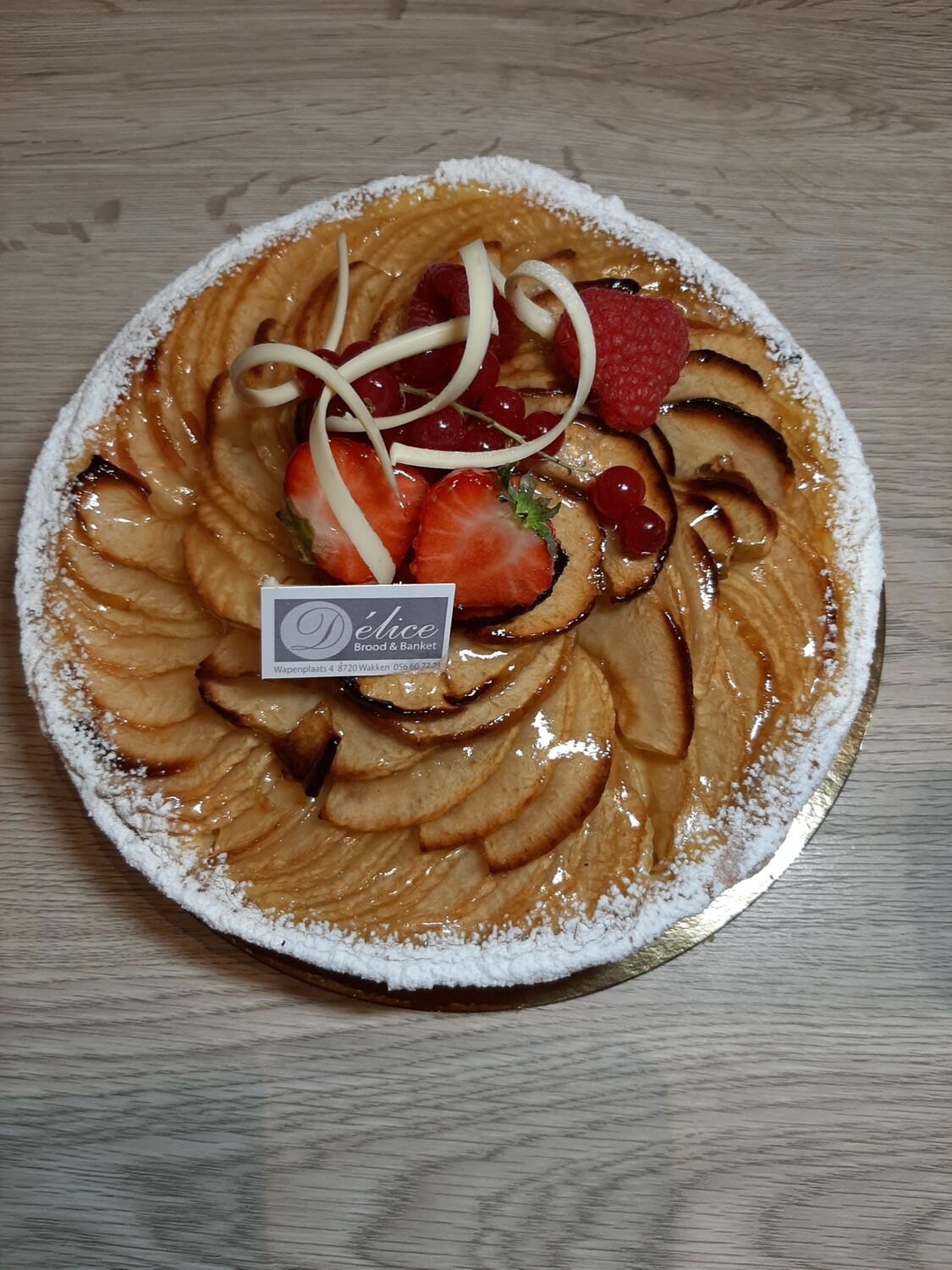 Appeltaart 6  voor personen