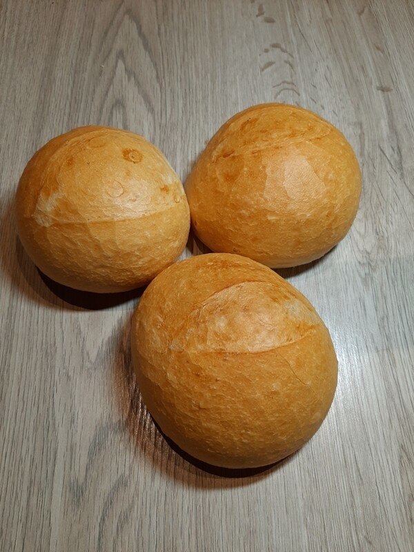 Ronde Witte Krokante Pistolets