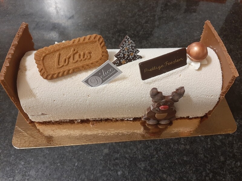 Ijs buche vanille speculoos  4 personen