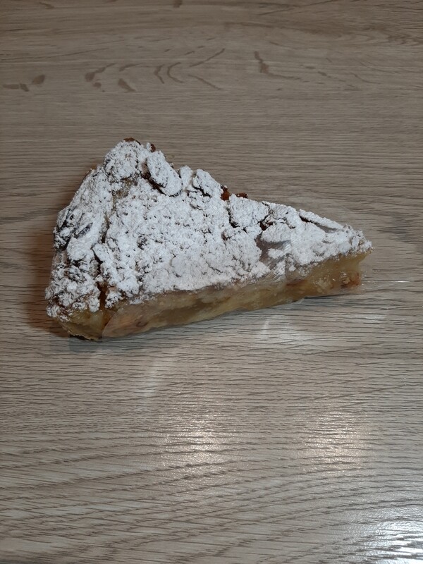 Wakkense appeltaart stukje