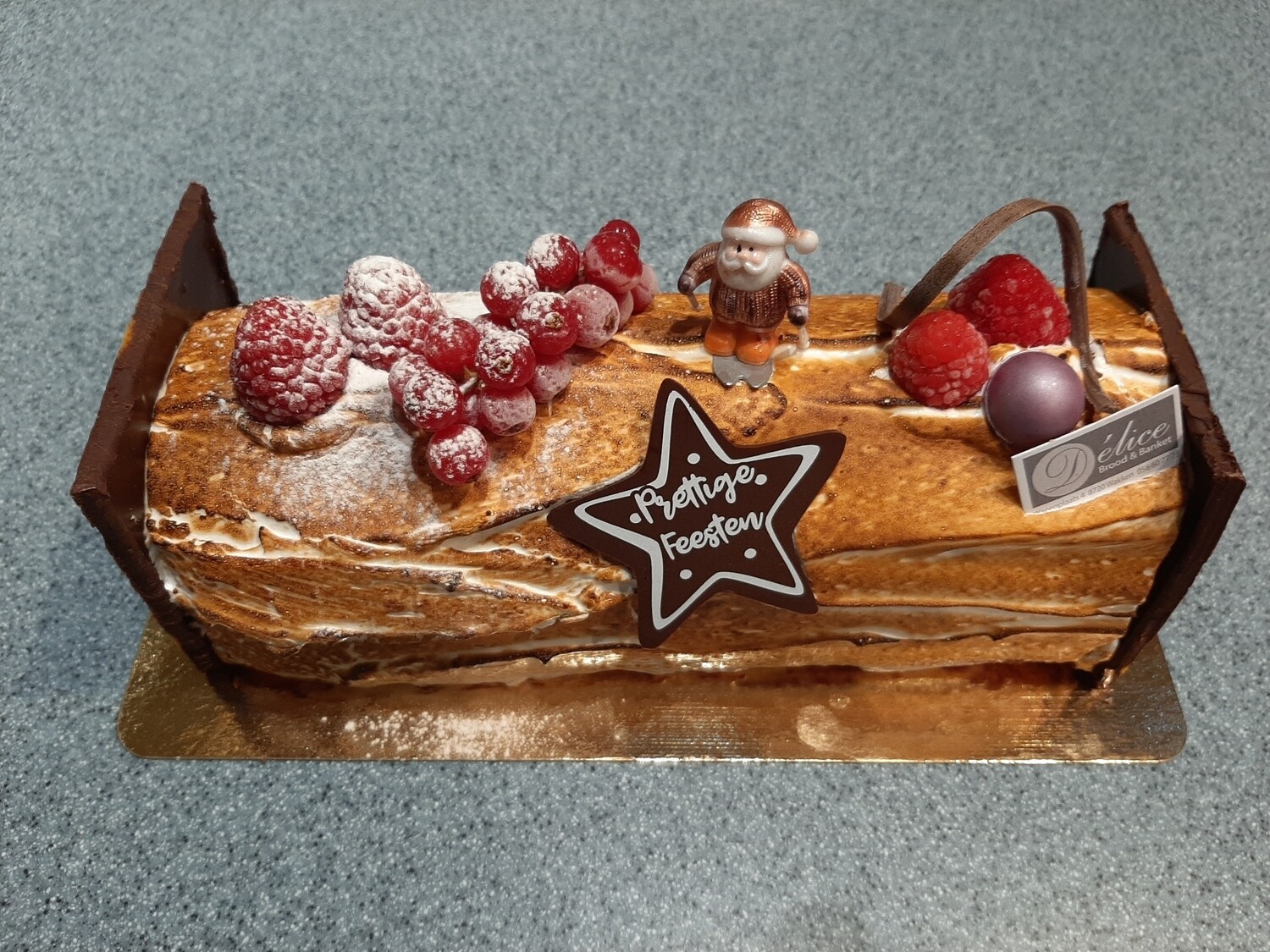 Meringue &amp; framboos buche 8 personen