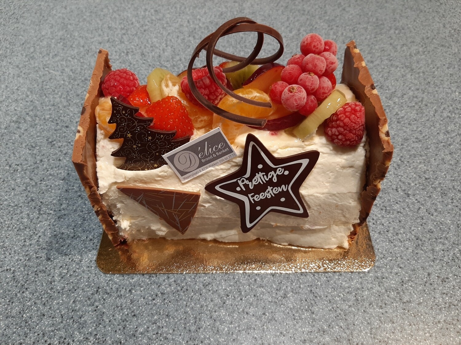 Slagroom &amp; fruit 4 personen