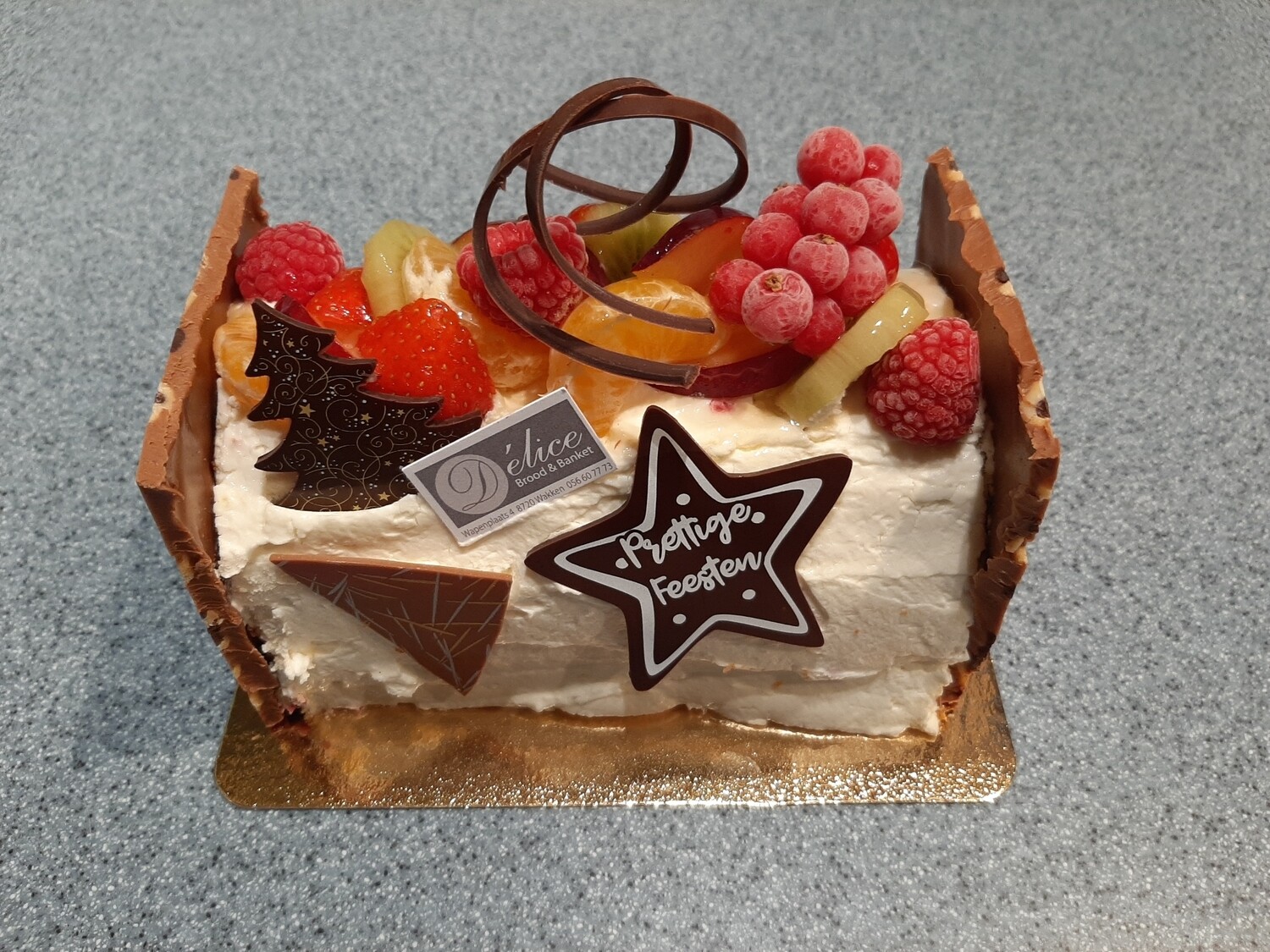 Slagroom &amp; fruit 10 personen