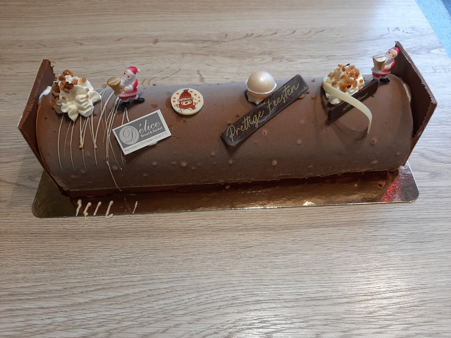 Ijs buche vanille praline 8 persone