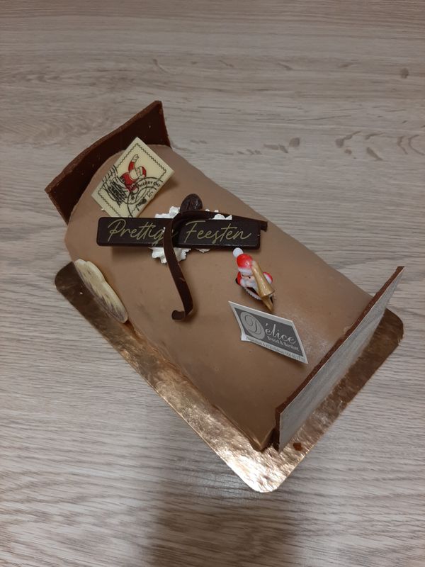 Ijs buche vanille mokka 6 personen