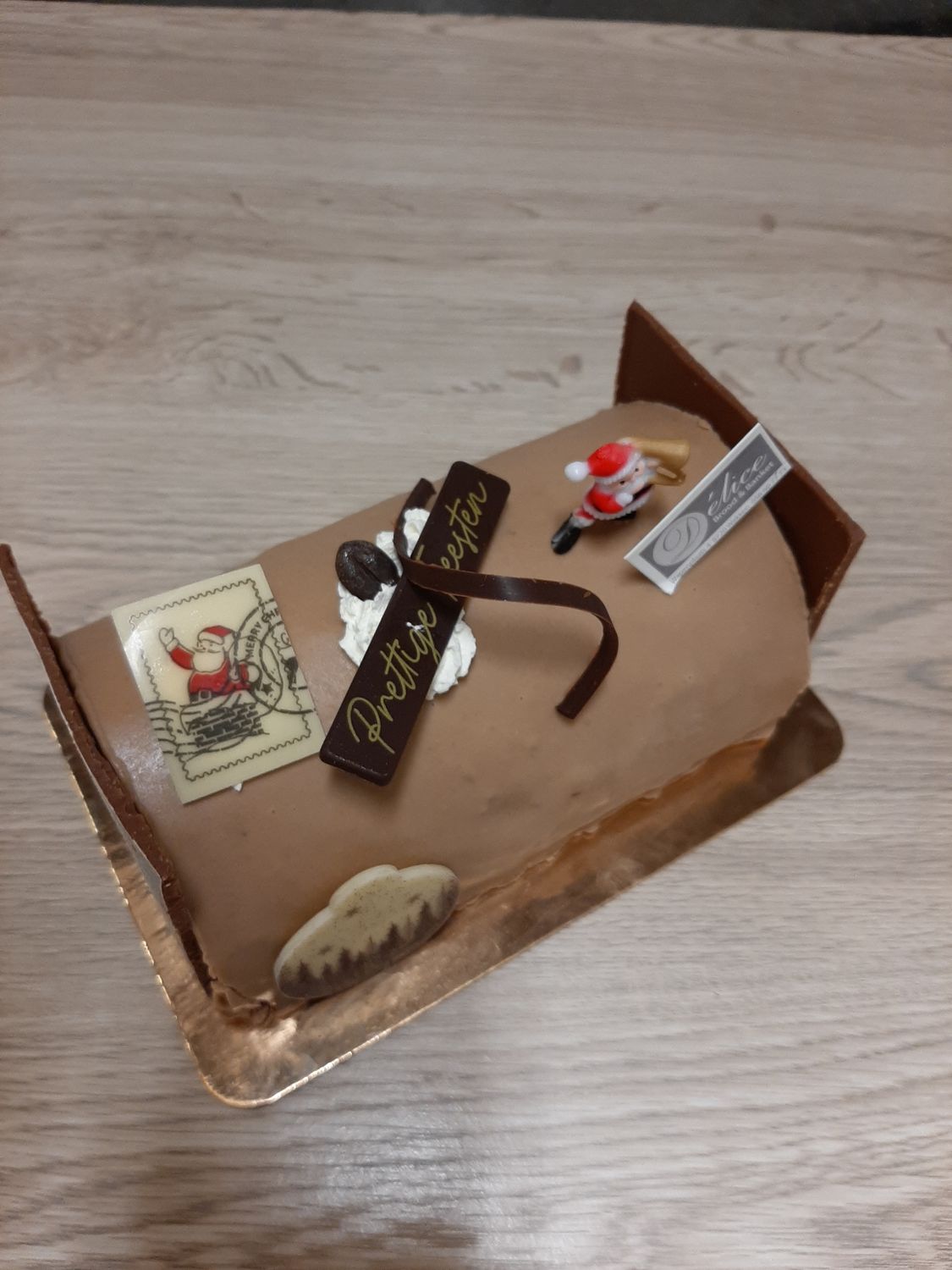 Ijs buche vanille mokka 4 personen