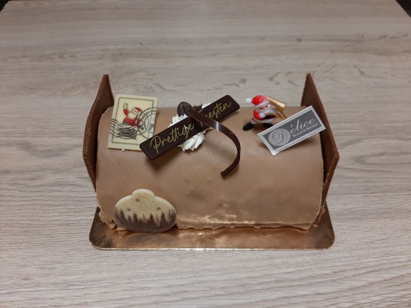 Ijs buche vanille mokka 8 personen