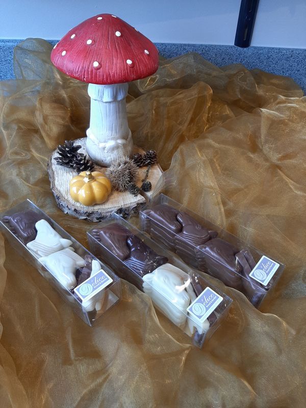 Paarden koppen melkchocolade 14 stuks