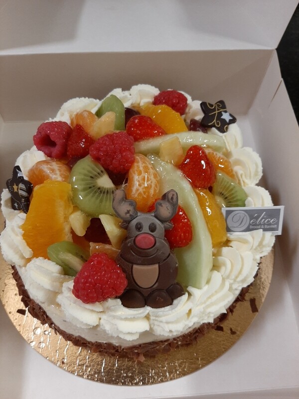 BISCUIT  Slagroom &amp;Vers Fruit 6p