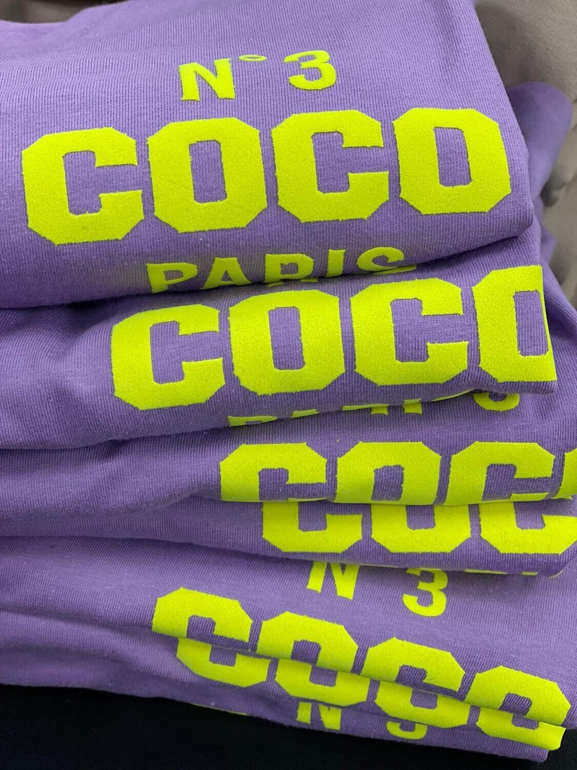 Shirt Coco Yellow Velvet/Lila
