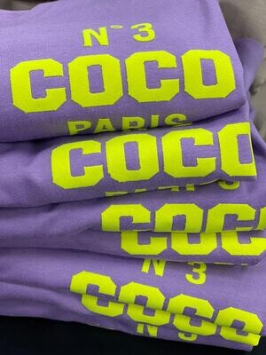 Shirt Coco Yellow Velvet/Lila