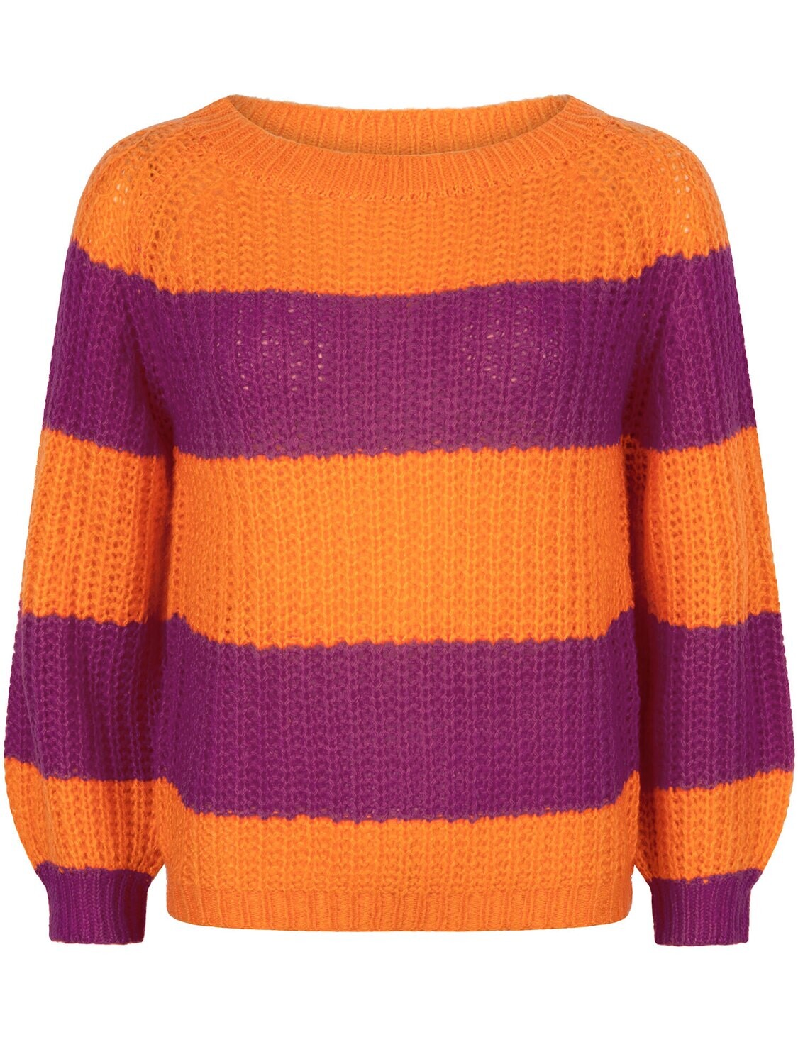 Knitted Sweater Frankie Orange Purple